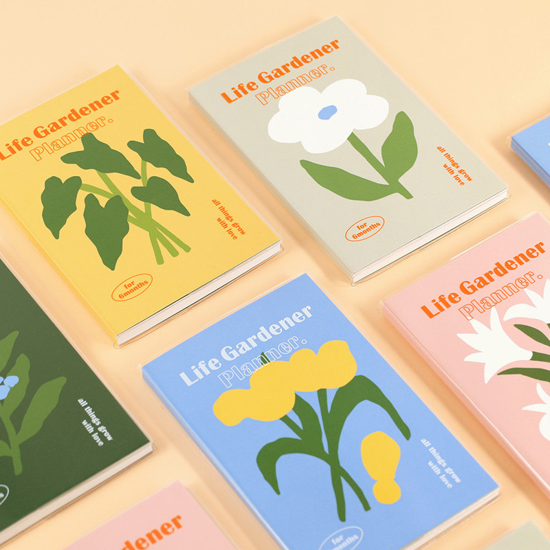 Paperian Life Gardener 6 months Dateless Weekly Diary
