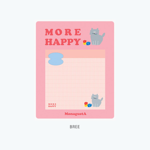 Bree - ROMANE Donat Donat Friends Grid Sticky Notepads