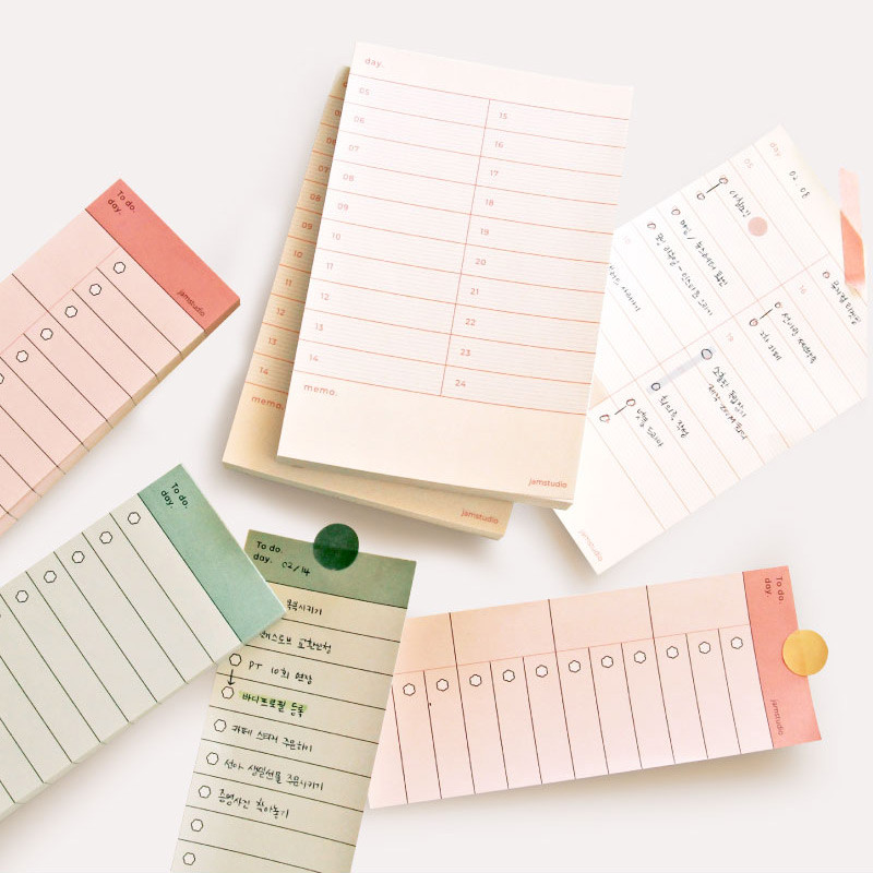 Jam Studio Daily Memo Timetable To Do List Notepad Jam Studio Daily Memo Timetable To Do List Notepad