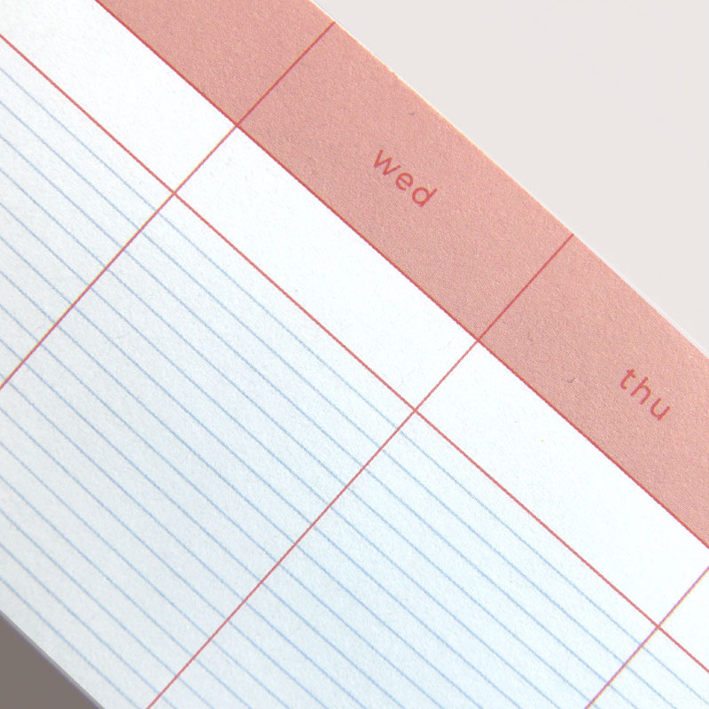 Lined design - Jam Studio Weekly Memo Checklist Dateless Planner Lined design - Jam Studio Weekly Memo Checklist Dateless Planner