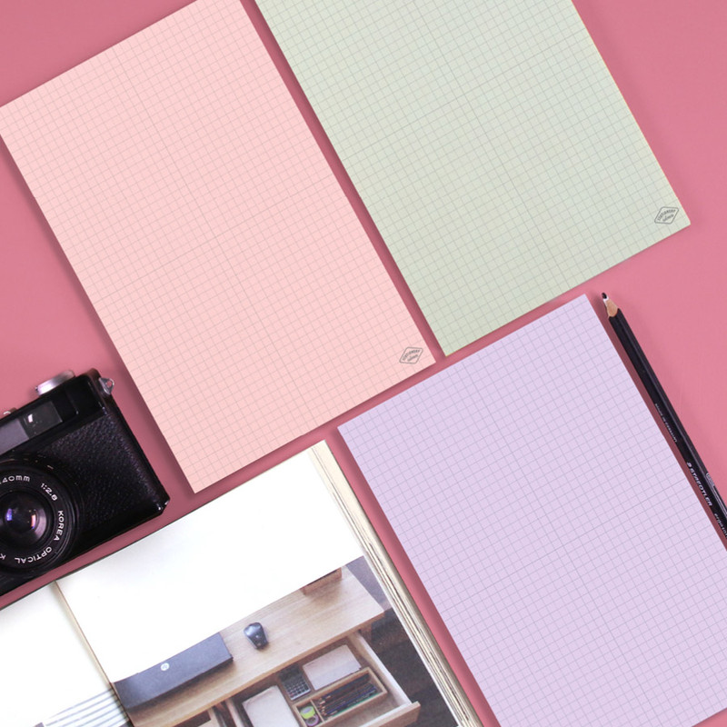 Second Mansion Basic A5 Grid Memo Writing Notepad