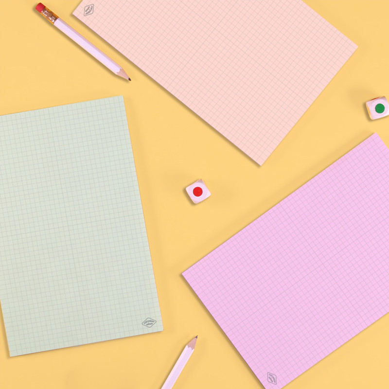 Second Mansion Basic A5 Grid Memo Writing Notepad