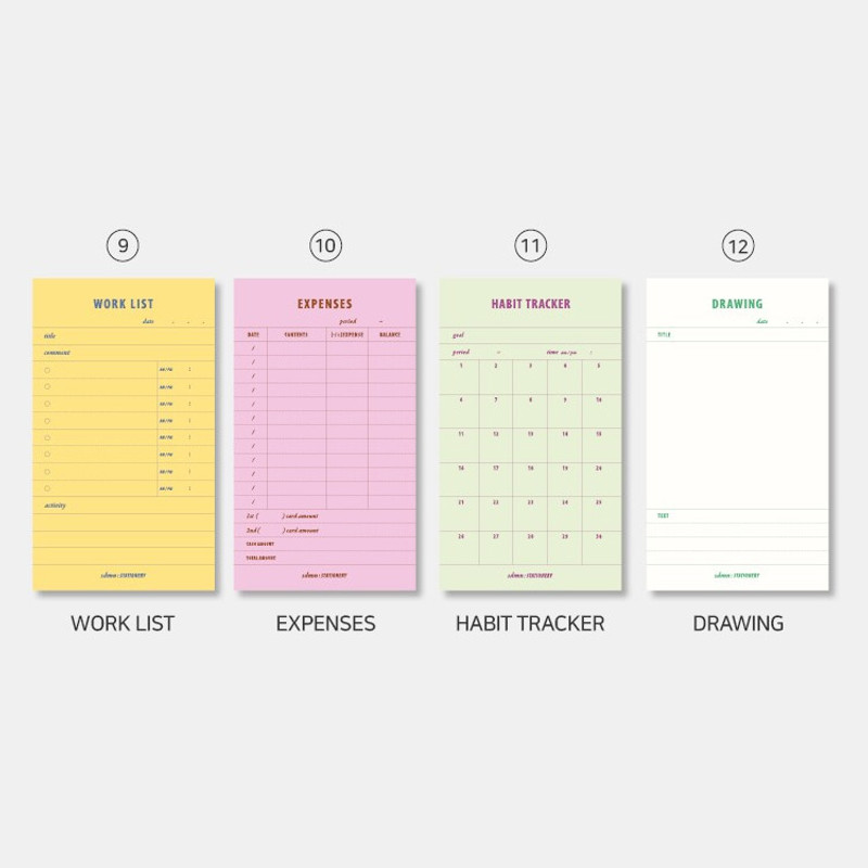 Option - Second Mansion Planning Various Notepad Ver2