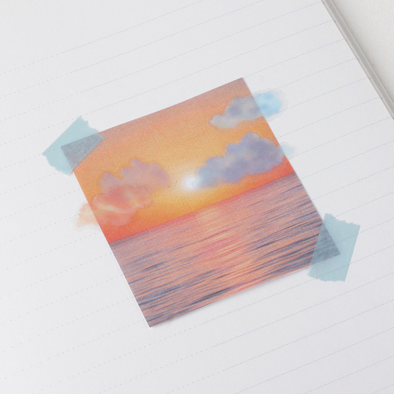 Usage example - Appree Cloud Nature Clear Sticker Usage example - Appree Cloud Nature Clear Sticker