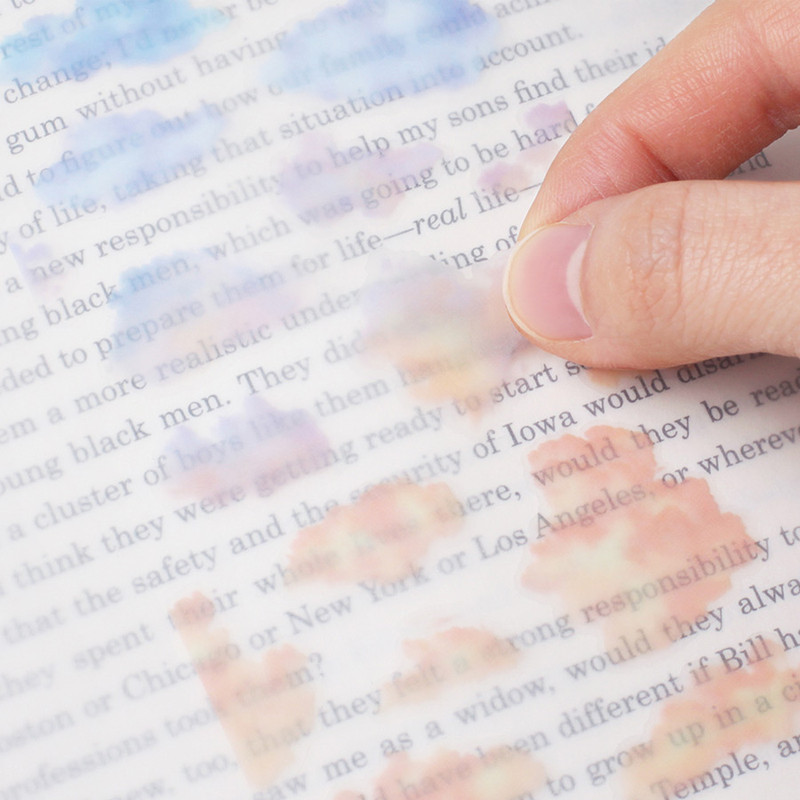 Appree Cloud Nature Clear Sticker Appree Cloud Nature Clear Sticker