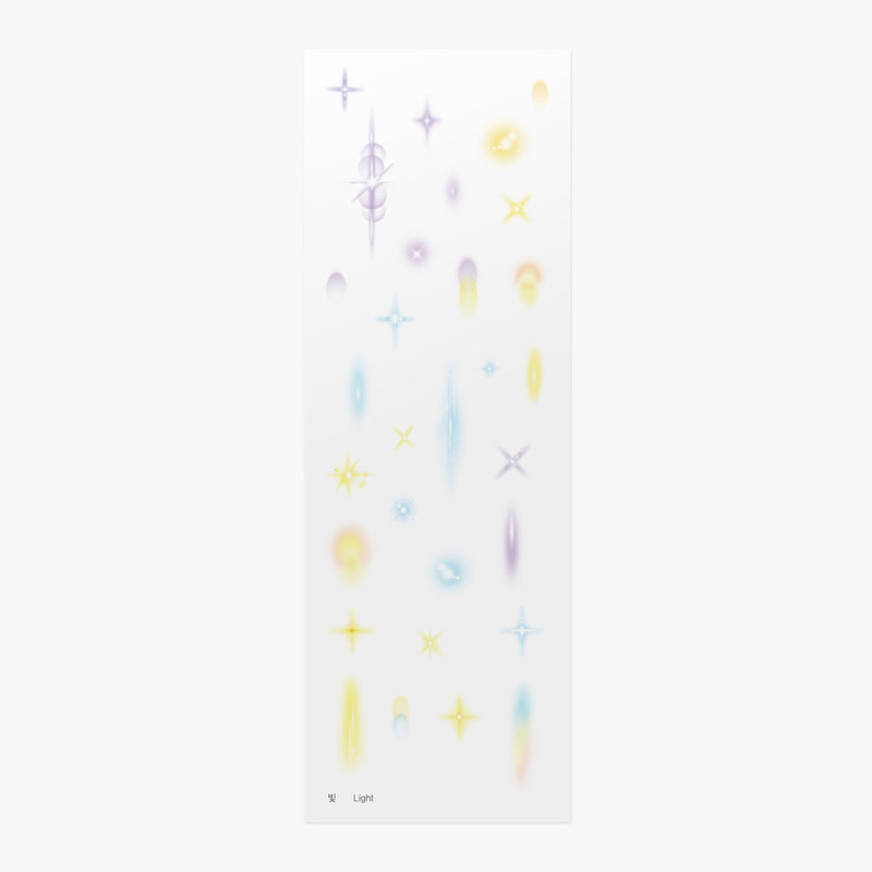 Appree Light Nature Clear Sticker