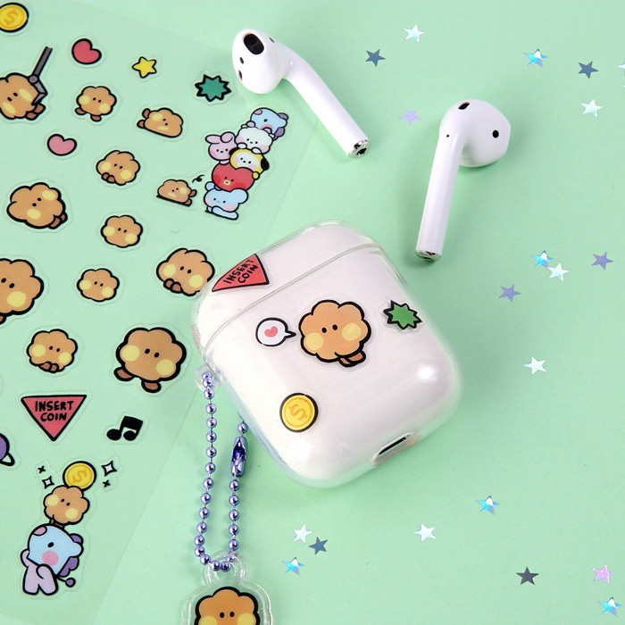 Usage example - BT21 Minini Clear PVC Sticker