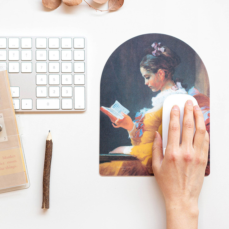 Usage example of  Nacoo Illustration Art Mood Desk Mouse Pad Usage example of  Nacoo Illustration Art Mood Desk Mouse Pad