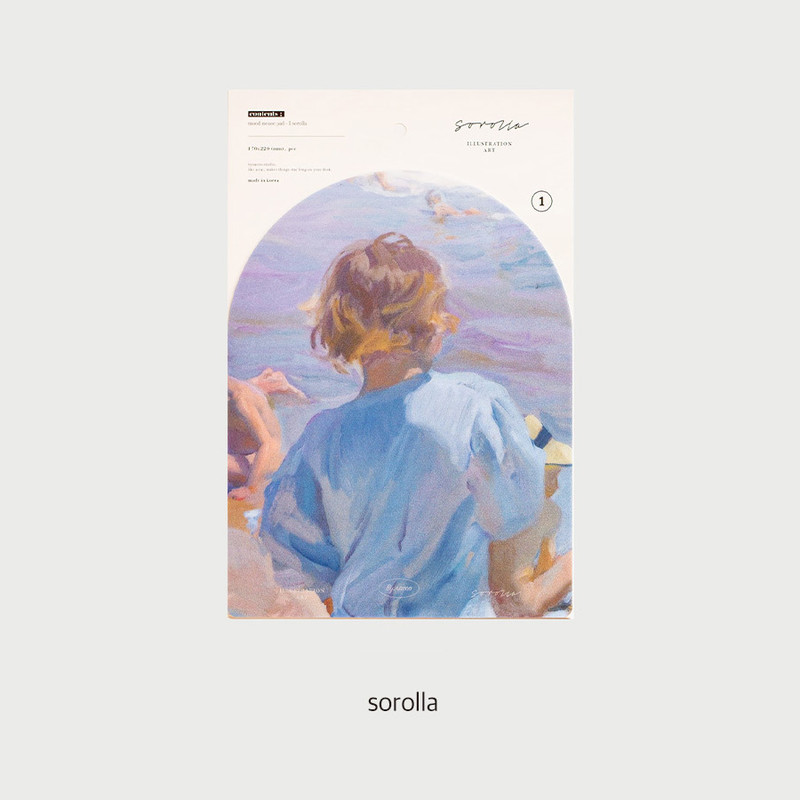 Sorolla - Nacoo Illustration Art Mood Desk Mouse Pad Sorolla - Nacoo Illustration Art Mood Desk Mouse Pad