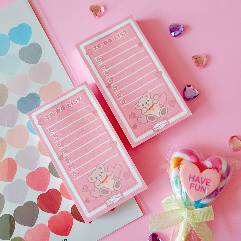 FlyFlyUnicorn Gomchungi To Do List Writing Notepad FlyFlyUnicorn Gomchungi To Do List Writing Notepad