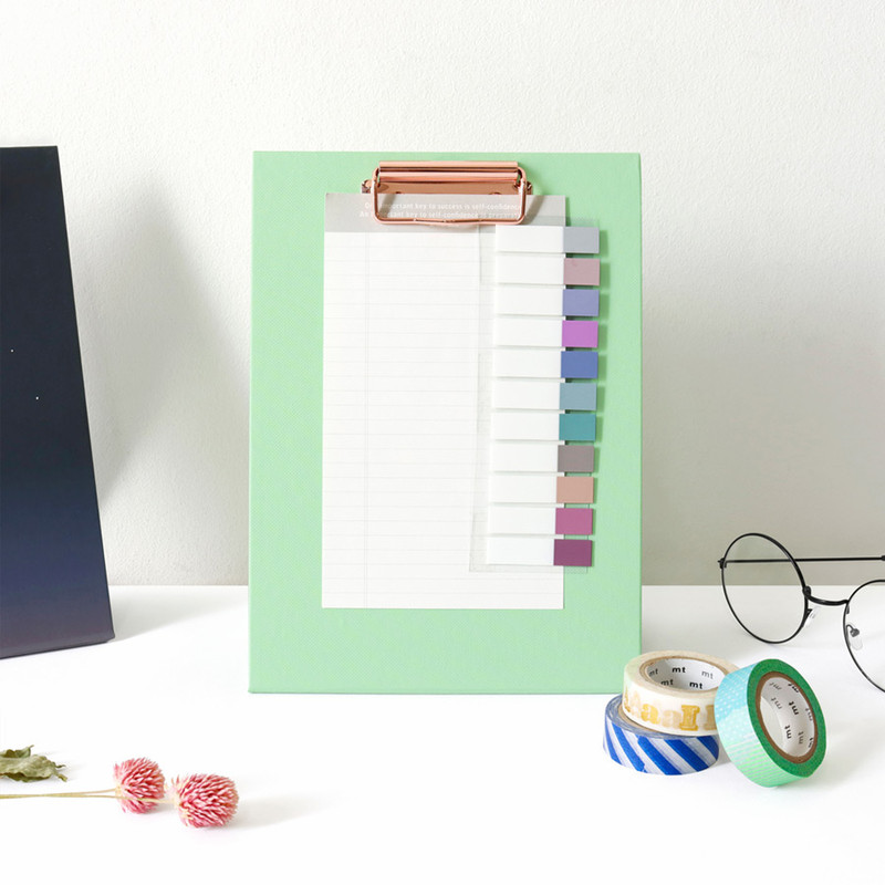 Mint - Bookfriends Stand Up A5 Clipboard File Holder