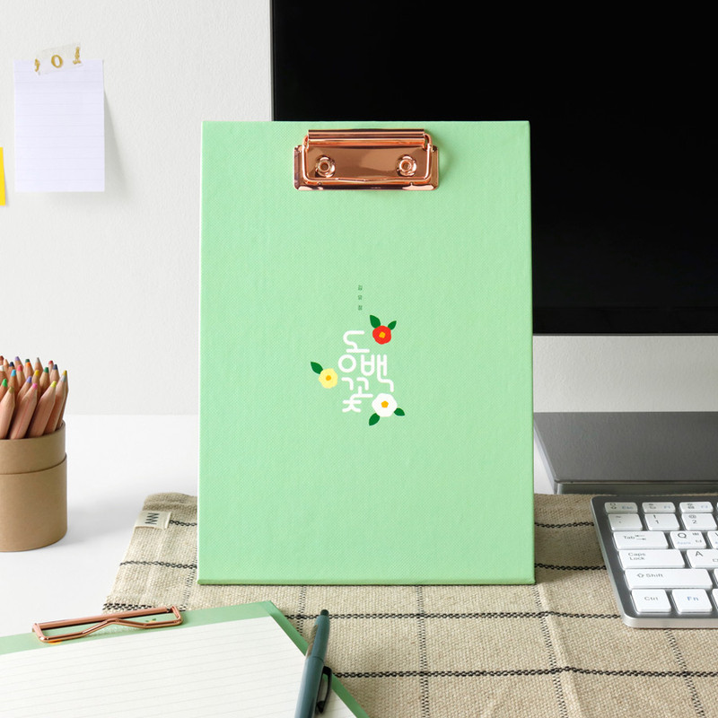 Mint - Bookfriends Stand Up A5 Clipboard File Holder
