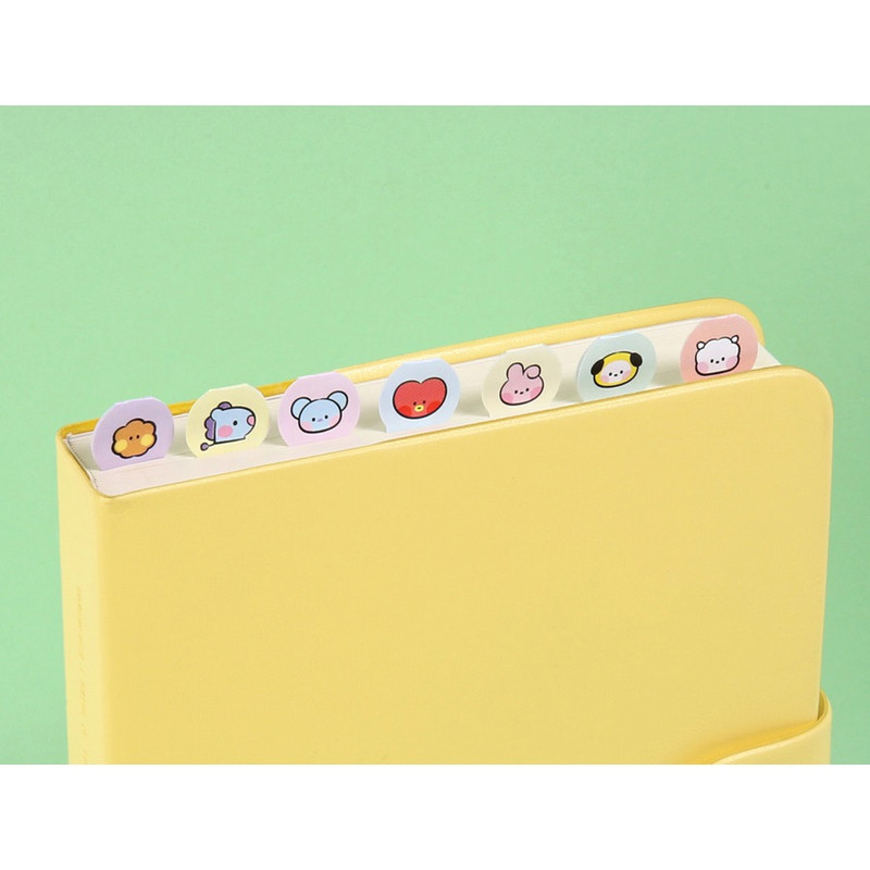 Usage example - BT21 Minini Removable Label Sticker Pack
