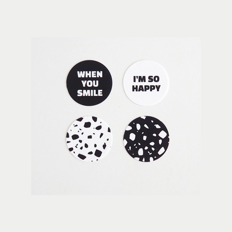 When You Smile Circle Stickers When You Smile Circle Stickers