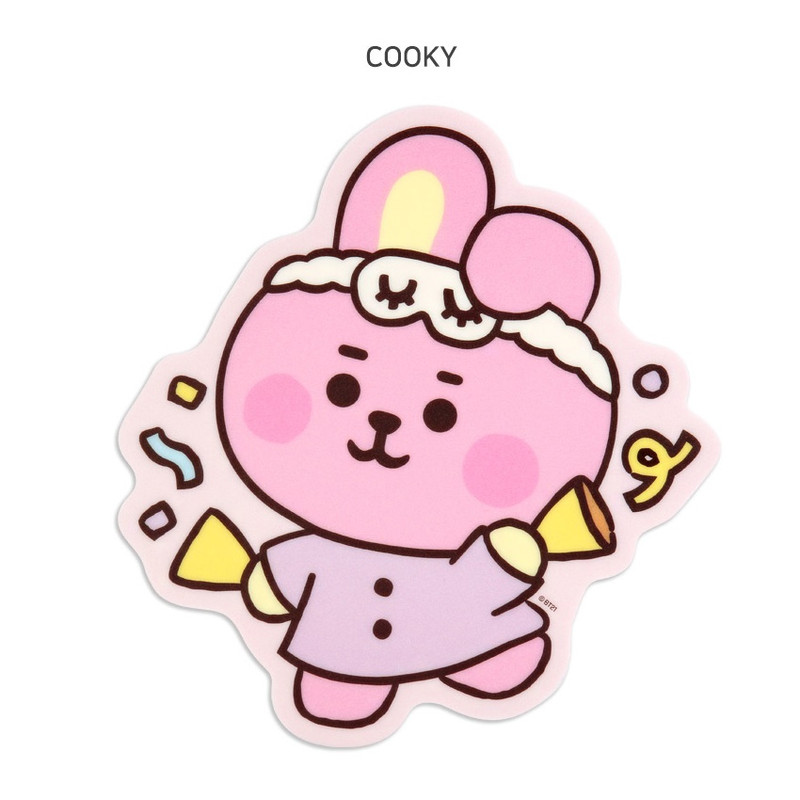 cooky - BT21 Party Baby Mouse Pad