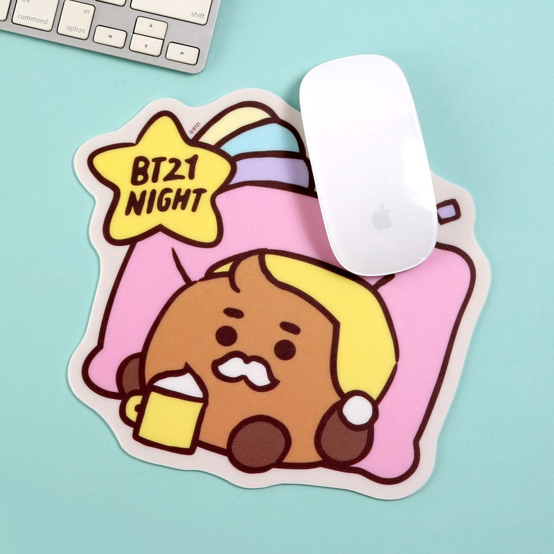 Usage example - BT21 Party Baby Mouse Pad