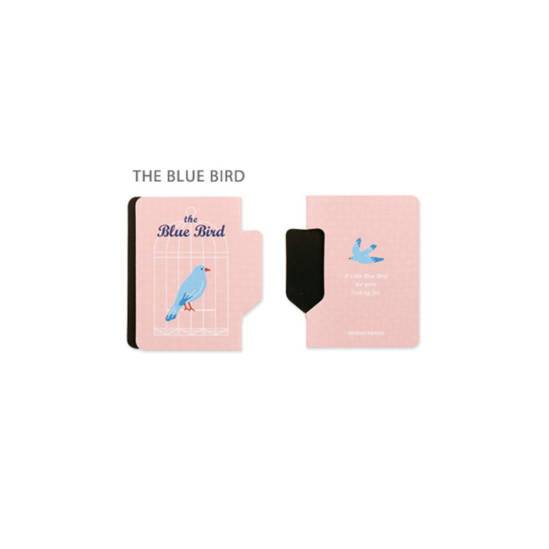 The blur bird - Bookfriends Index Magnetic Page Marker Bookmark