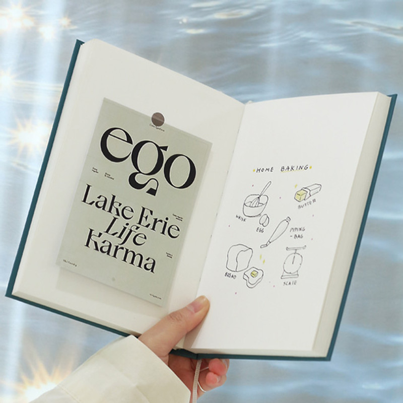 Usage example - Indigo Prism 280 B6 Hardcover Plain Notebook Usage example - Indigo Prism 280 B6 Hardcover Plain Notebook