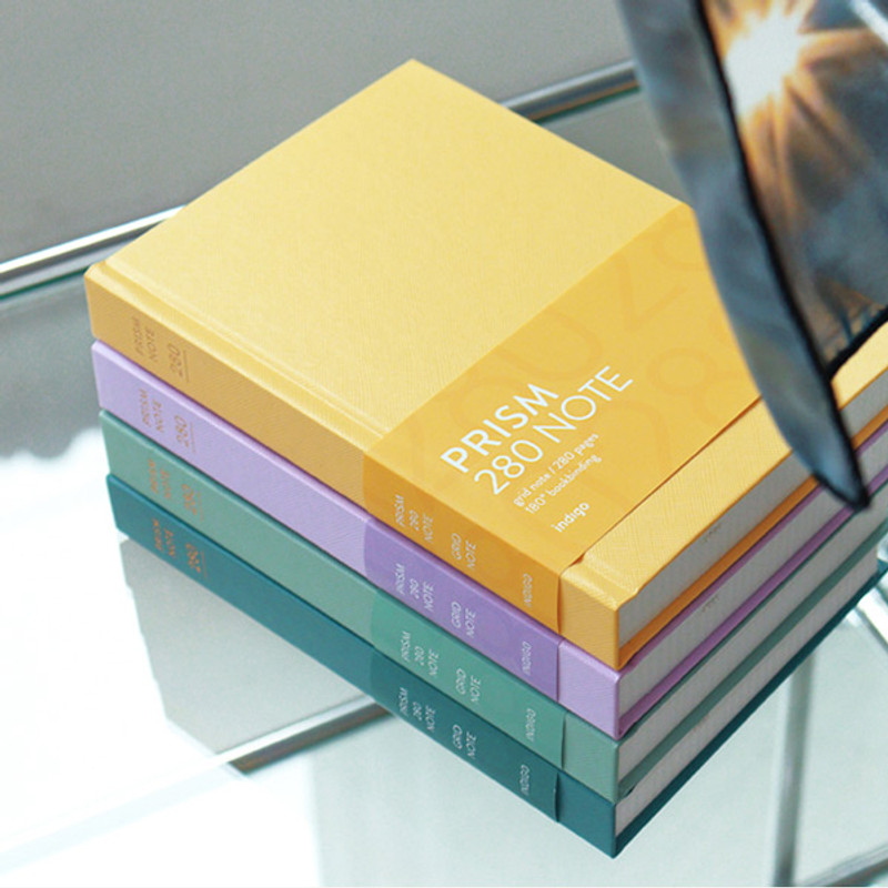 Indigo Prism 280 B6 Hardcover Grid Notebook Indigo Prism 280 B6 Hardcover Grid Notebook