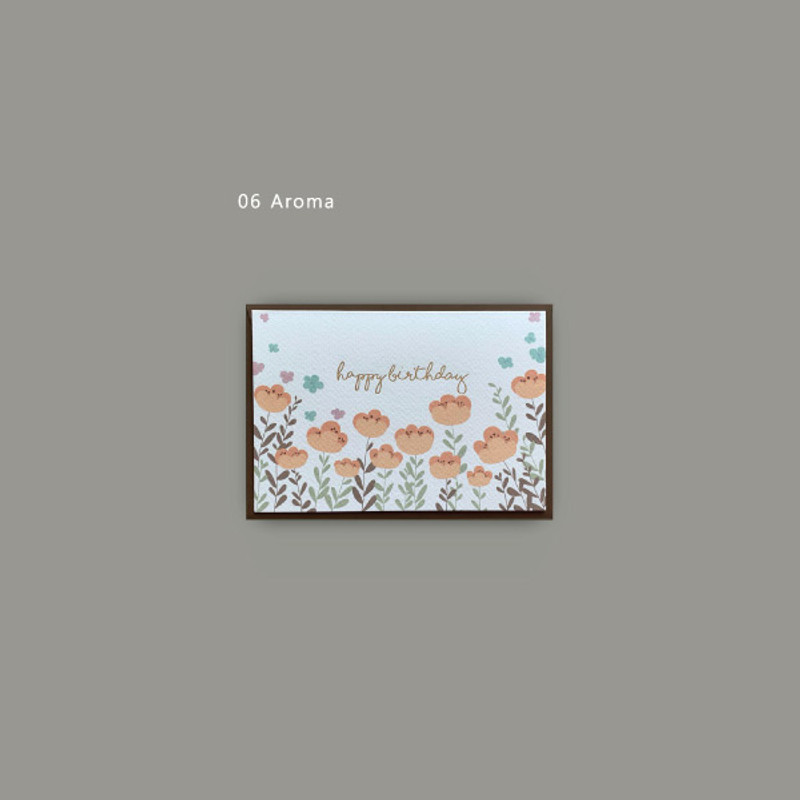 06 Aroma - DBD Thank You Card And Envelope Set