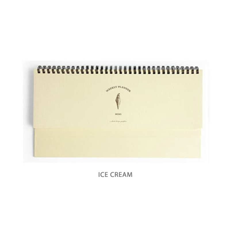 Ice Cream - O-CHECK Record For Life Standing Undated Weekly Desk Planner Ice Cream - O-CHECK Record For Life Standing Undated Weekly Desk Planner