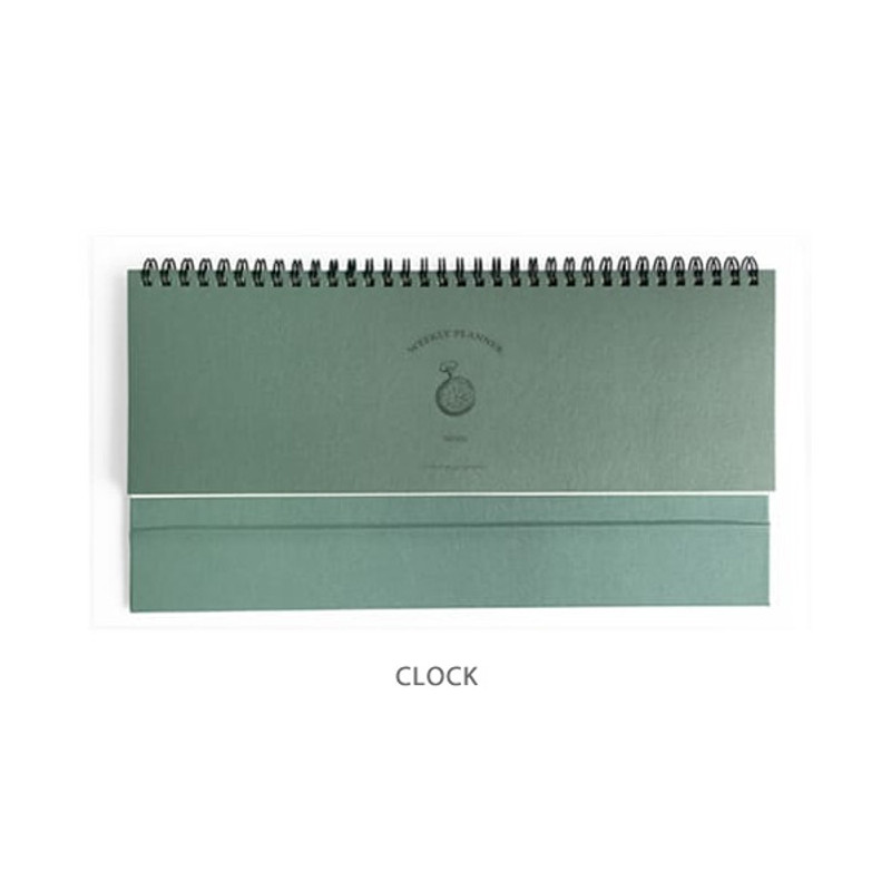 Clock - O-CHECK Record For Life Standing Undated Weekly Desk Planner Clock - O-CHECK Record For Life Standing Undated Weekly Desk Planner