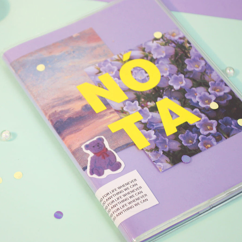 Usage example - O-CHECK Nota Pocket B6 Grid Notebook Usage example - O-CHECK Nota Pocket B6 Grid Notebook