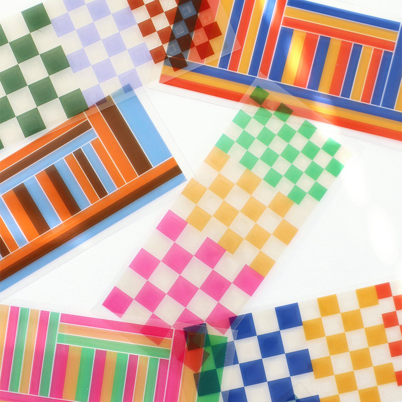 Paperian Pigment Square Clear Removable Sticker Pack