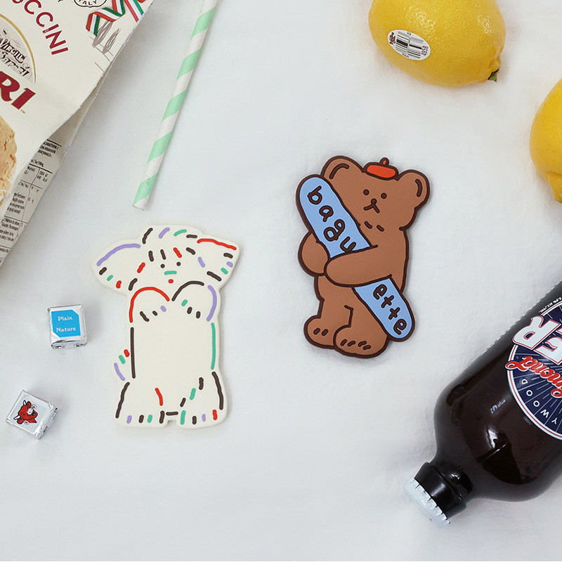 ROMANE Cute PVC Magnetic Bottle Openers ROMANE Cute PVC Magnetic Bottle Openers