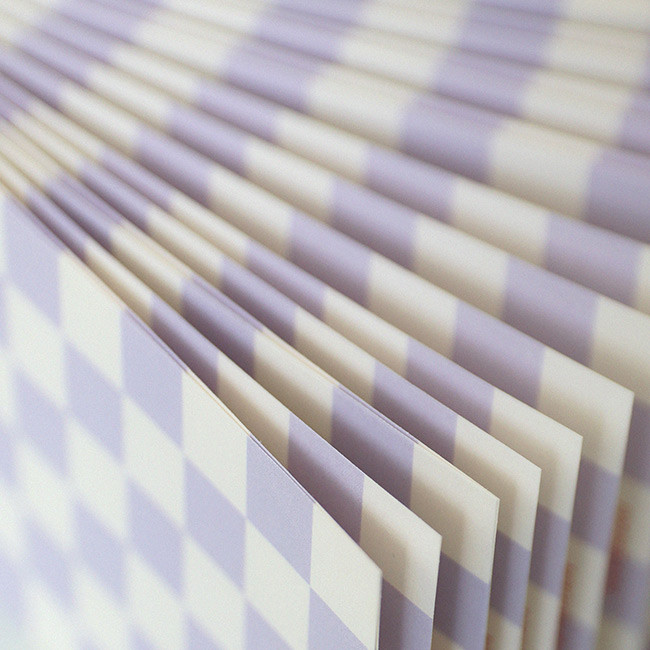 80 sheets - PAPERIAN Do Not Disturb Checkerboard Writing Pad