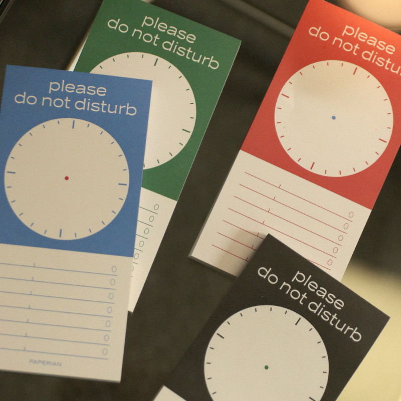 PAPERIAN Do Not Disturb Timetable Checklist Writing Pad PAPERIAN Do Not Disturb Timetable Checklist Writing Pad