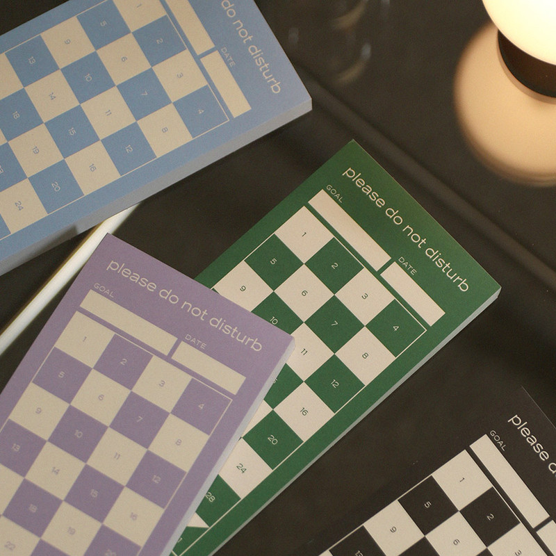 PAPERIAN Do Not Disturb Goal Tracker Planner Writing Pad