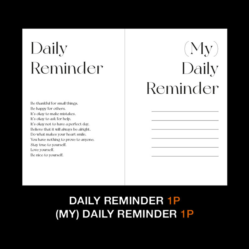 Daily Reminder / My Daily Reminder - PAPERIAN Daily Reminder Dateless Daily Checklist Planner Daily Reminder / My Daily Reminder - PAPERIAN Daily Reminder Dateless Daily Checklist Planner