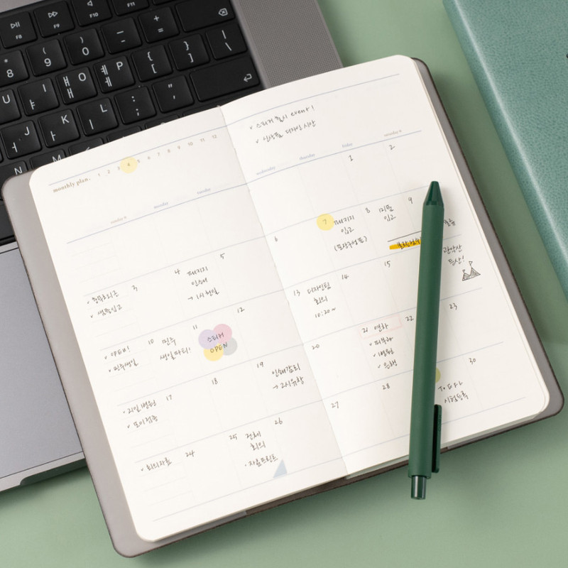 Monthly plan - Byfulldesign Notable Memory Dateless Daily Planner Scheduler Monthly plan - Byfulldesign Notable Memory Dateless Daily Planner Scheduler