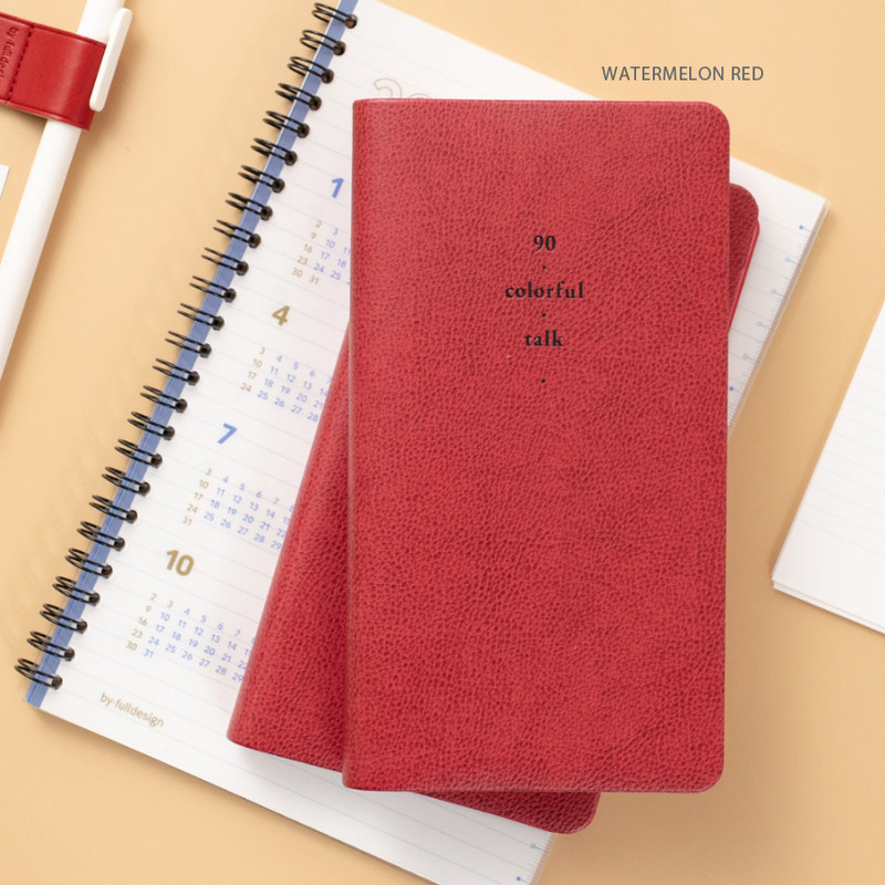 Watermelon Red - Byfulldesign Notable Memory Dateless Daily Planner Scheduler Watermelon Red - Byfulldesign Notable Memory Dateless Daily Planner Scheduler
