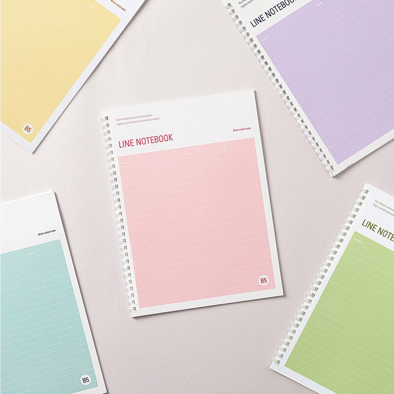 Fulfill Yourself B5 Twin Wire Lined Notebook Fulfill Yourself B5 Twin Wire Lined Notebook