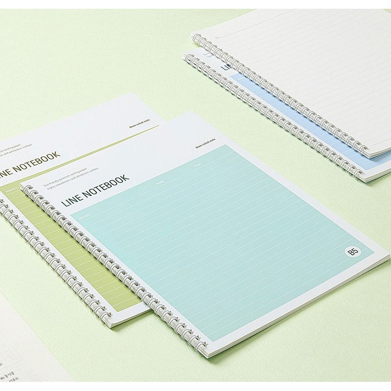 Fulfill Yourself B5 Twin Wire Lined Notebook Fulfill Yourself B5 Twin Wire Lined Notebook