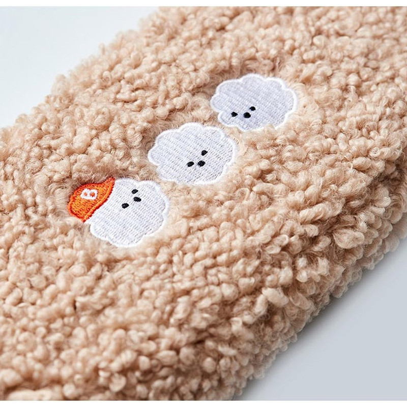 Detail of Pluffy Bichon Frise Pencil Case Pen Pouch Detail of Pluffy Bichon Frise Pencil Case Pen Pouch