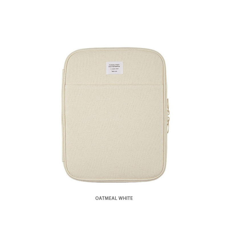 Oatmeal white - Table Talk Archive iPad Galaxy Tab Sleeve Case Oatmeal white - Table Talk Archive iPad Galaxy Tab Sleeve Case