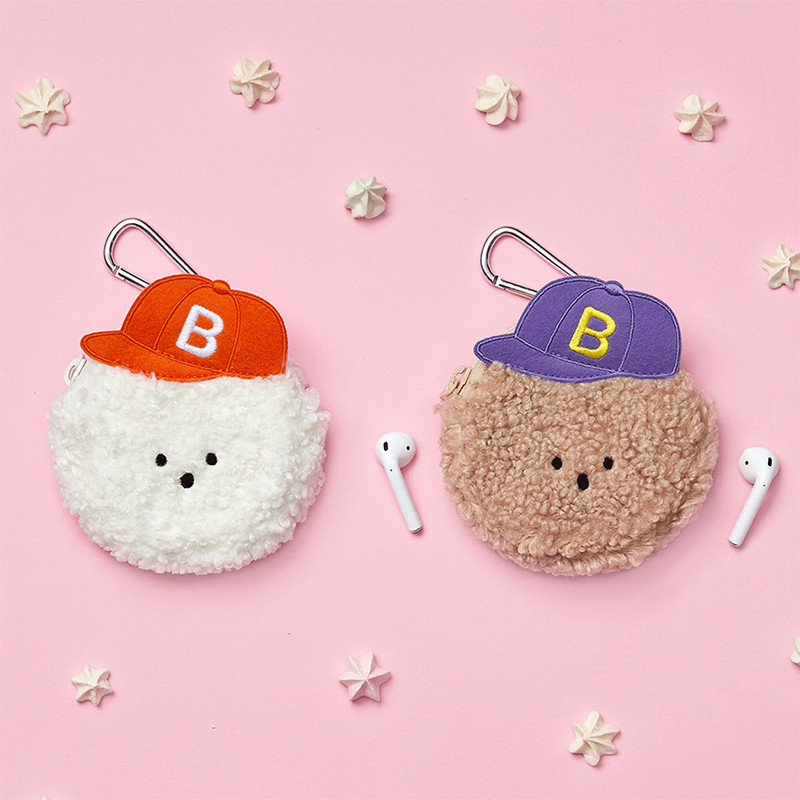 Fluffy Bichon Frise Earbuds Case for AirPods Galaxy Buds Fluffy Bichon Frise Earbuds Case for AirPods Galaxy Buds