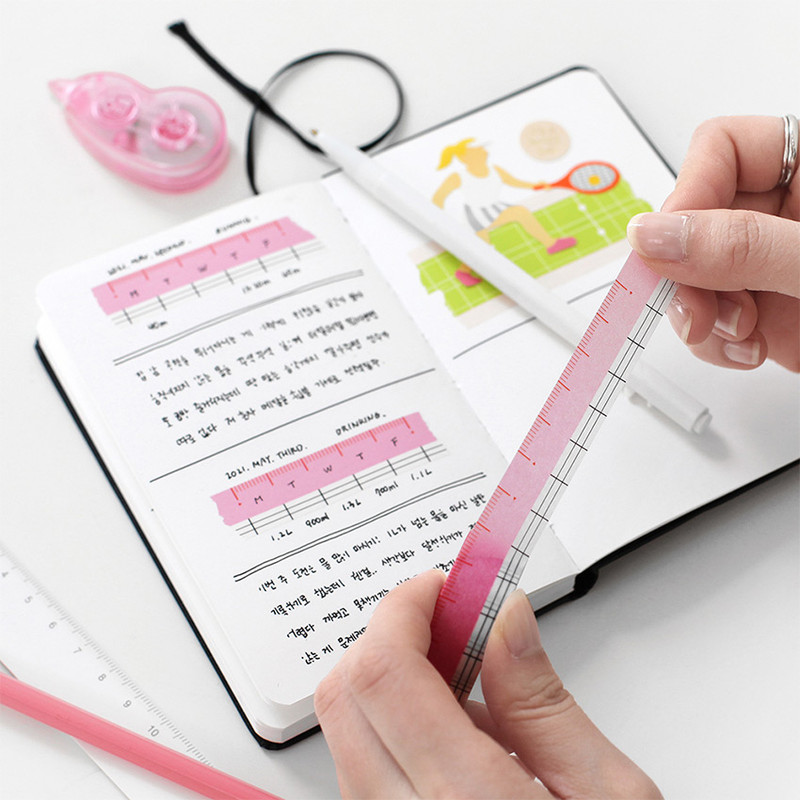 Usage example - 2NUL Colorful Double Pattern Masking Tape
