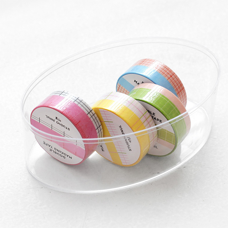 2NUL Colorful Double Pattern Masking Tape