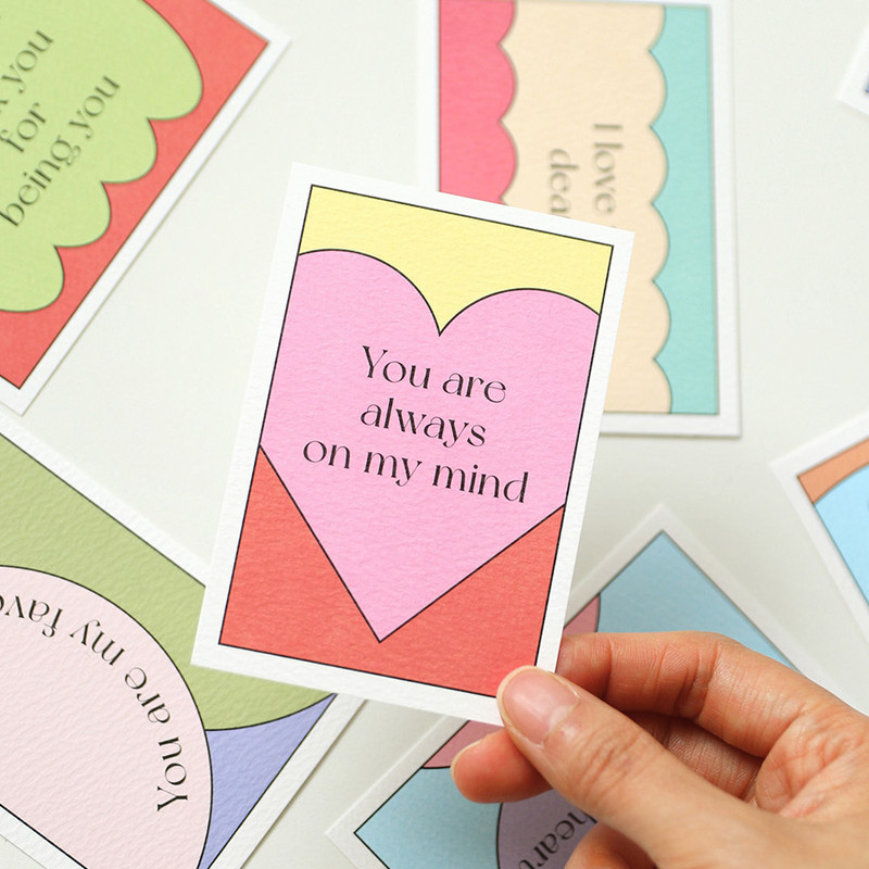 PAPERIAN A Kind Message 10 Cards Set