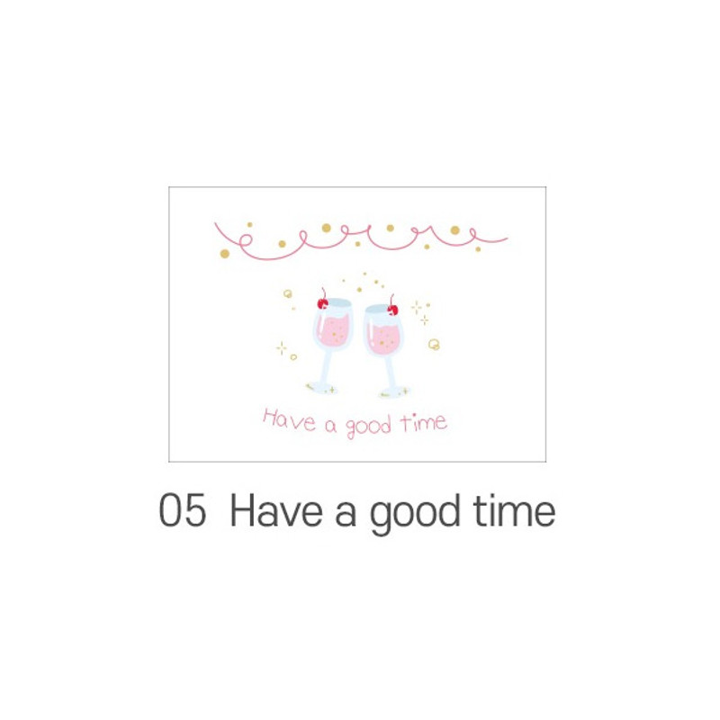 05 Havy A Good Time - PAPERIAN Celebrate Card and Envelope Set 05 Havy A Good Time - PAPERIAN Celebrate Card and Envelope Set