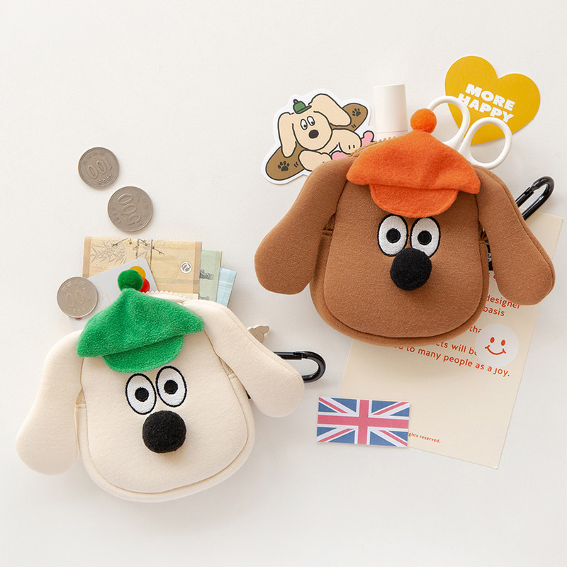 ROMANE MonagustA Charlie Cotton Zipper Case Pouch