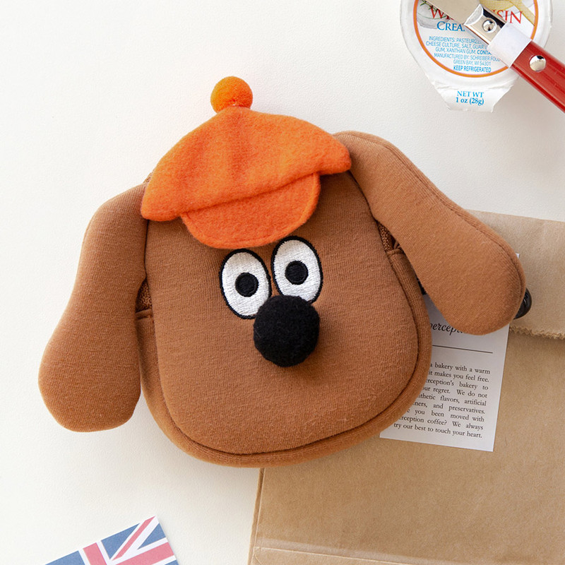 ROMANE MonagustA Charlie Cotton Zipper Case Pouch