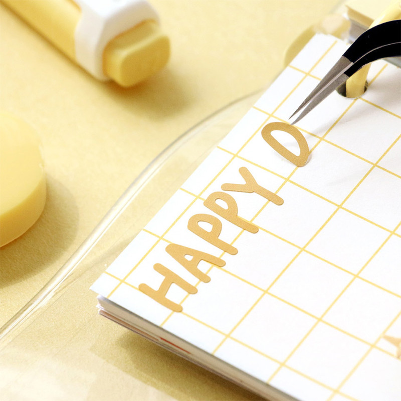 ICONIC Calli Alphabet and Numbers Removable Sticker Pack