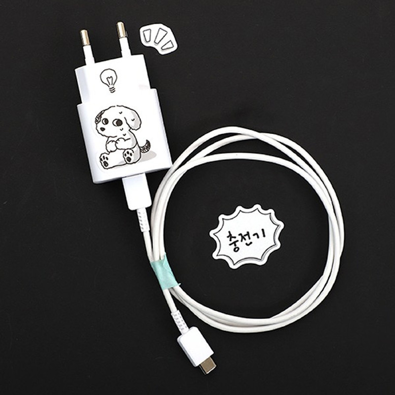 Usage example - PLEPLE Bodle Removable Sticker and Speech Bubble Sticker Set Usage example - PLEPLE Bodle Removable Sticker and Speech Bubble Sticker Set