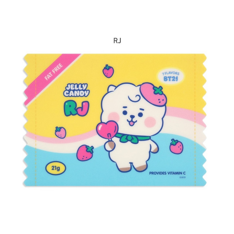 RJ - BT21 Jelly Candy PVC Mouse Pad