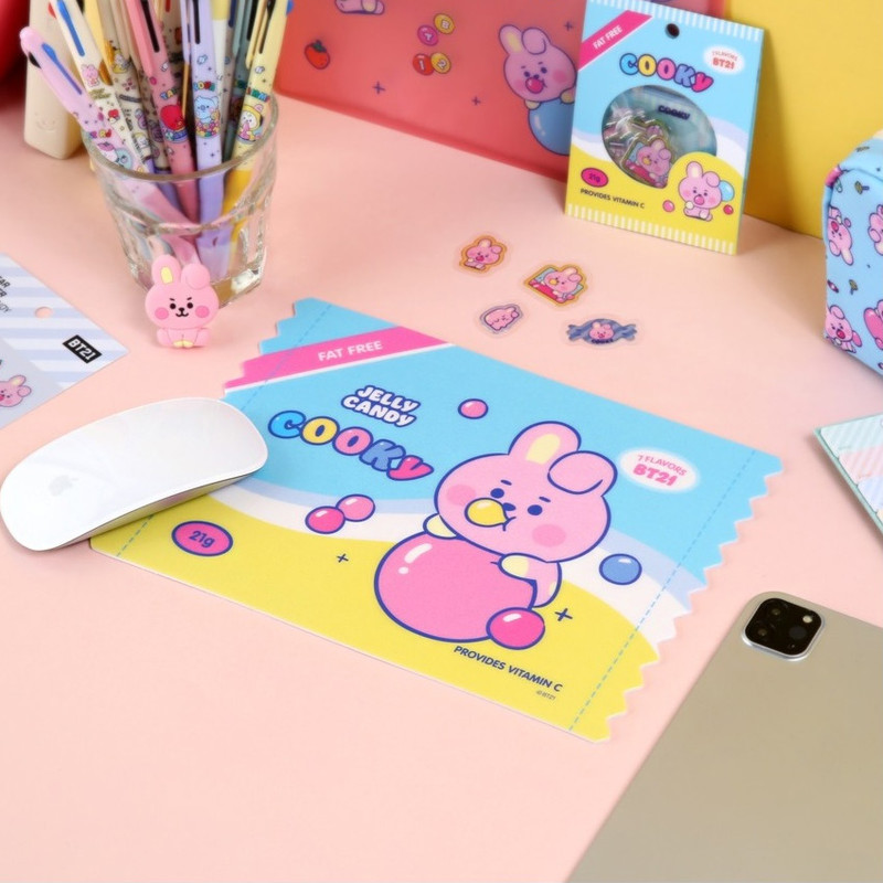 BT21 Jelly Candy PVC Mouse Pad